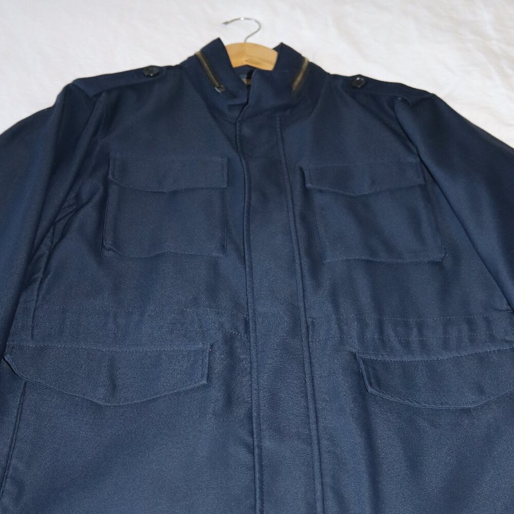 Banana Republic - Military Style Jacket - Navy Blue